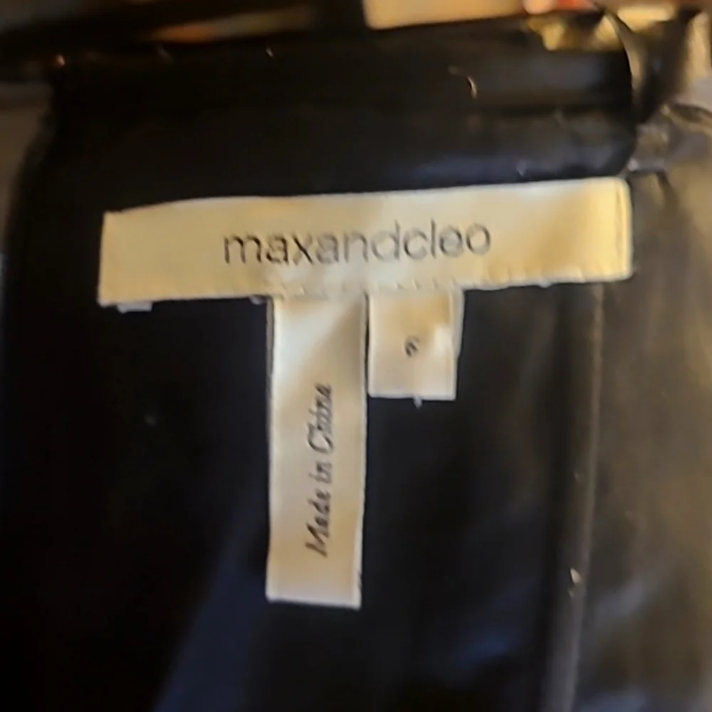 MaxandCleo Black Strapless Dress - Picture 6 of 6